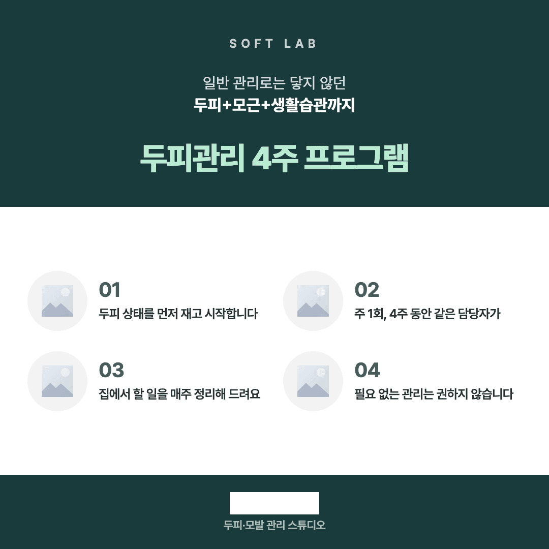 pinegreen 템플릿으로 만든 카드뉴스 예시